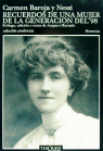 Recuerdos de una mujer de la generación del 98, de Baroja Nessi | portada del libro