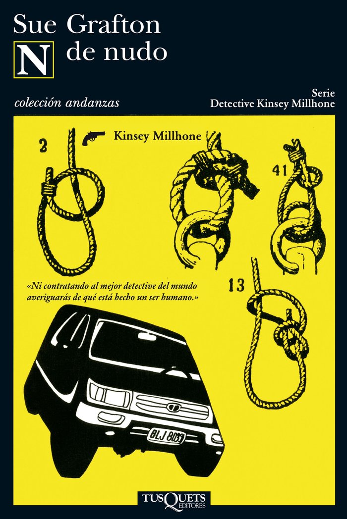 N de nudo, de Grafton, Sue | portada del libro