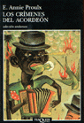 Los crímenes del acordeón, de Proulx | portada del libro