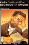 Discurso de Onofre, de Castilla del Pino | portada del libro