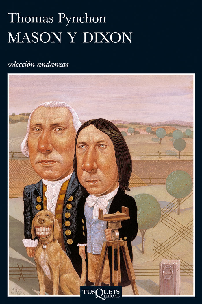 Mason y Dixon, de Pynchon, Thomas | portada del libro