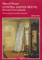 Contra Sainte-Beuve, de Proust, Marcel | portada del libro