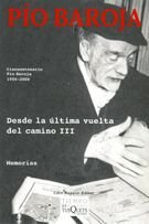 Desde la última vuelta del camino III, de Baroja | portada del libro