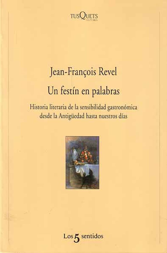 Un festín en palabras, de Revel | portada del libro