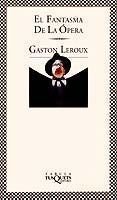 El fantasma de la Ópera, de Leroux | portada del libro