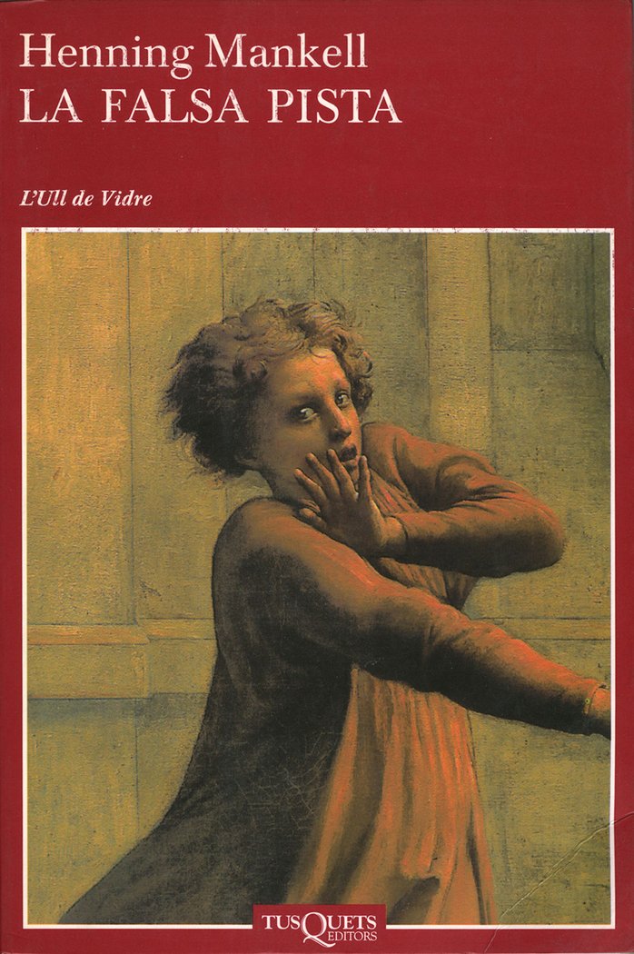 La falsa pista, de Mankell | portada del libro