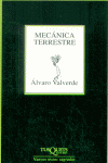 Mecánica terrestre, de Valverde, Álvaro | portada del libro