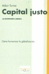Capital justo, de Turner | portada del libro