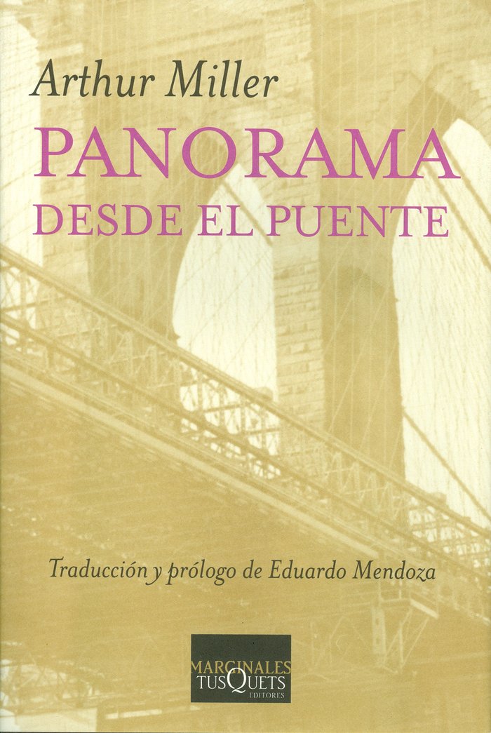 Panorama desde el puente, de Miller | portada del libro