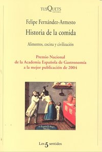 Historia de la comida, de Fernández-Armesto | portada del libro
