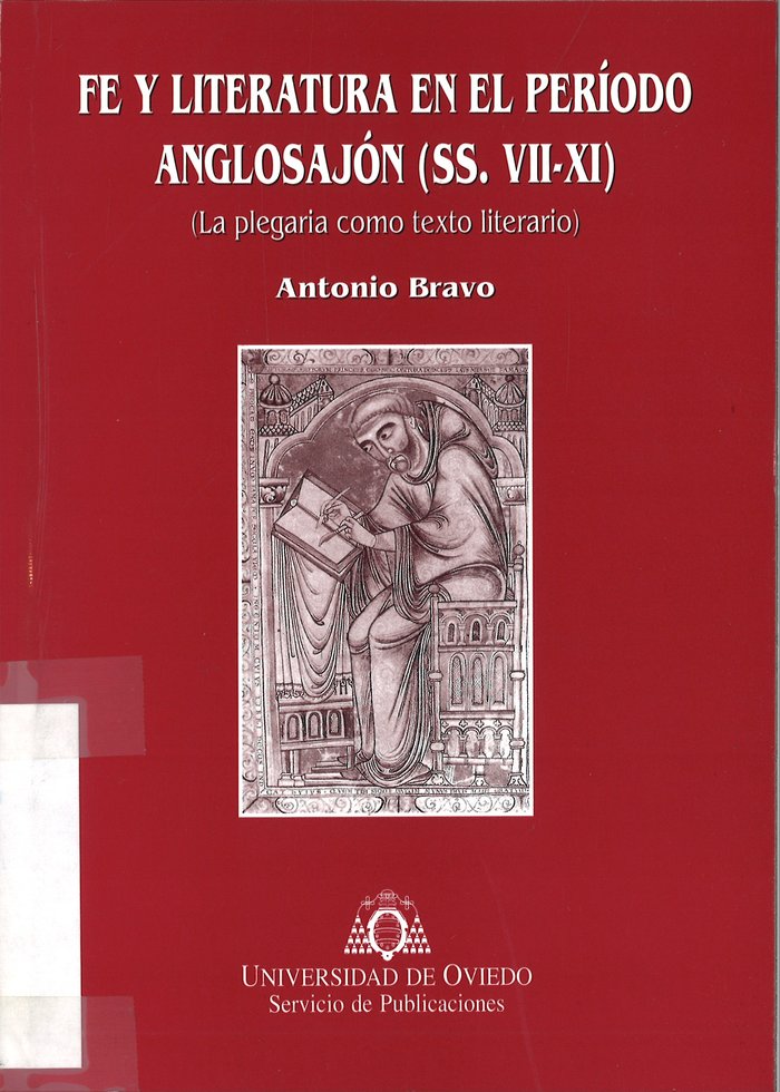 Fe y literatura en el período anglosajón (siglos VII-XI), de Bravo García | portada del libro