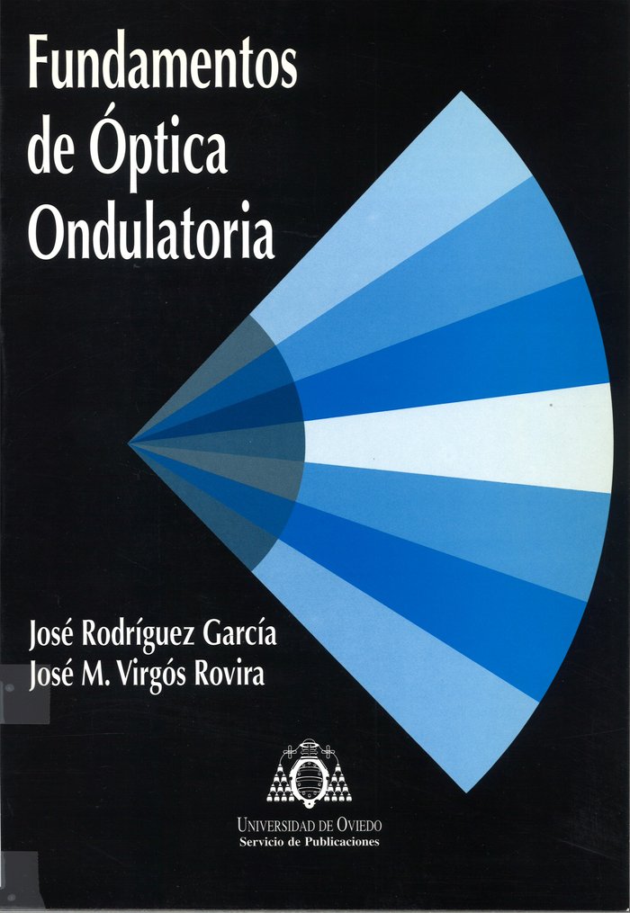 Fundamentos de óptica ondulatoria, de Rodríguez García | portada del libro