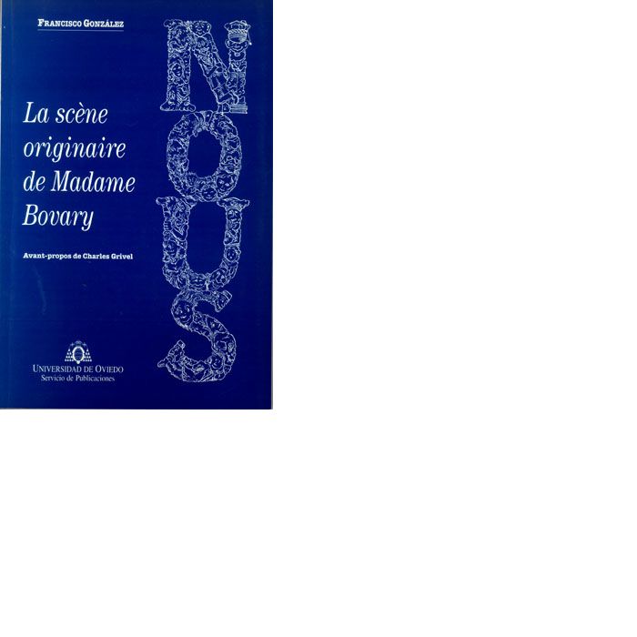 La scéne originaire de Madame Bovary, de González Fernández | portada del libro