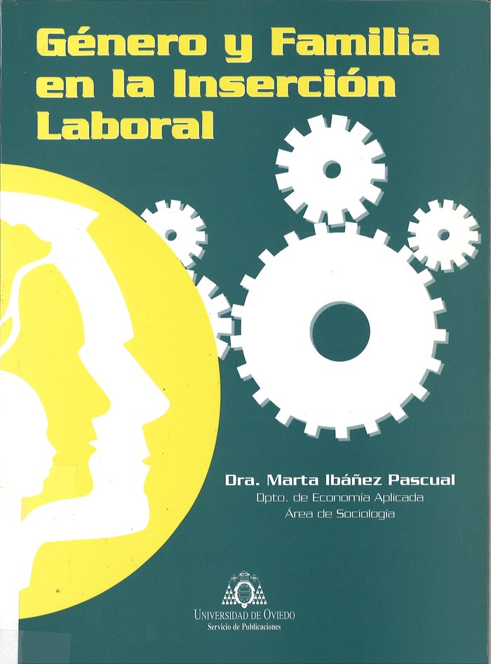 Género y familia en la inserción laboral, de Ibáñez Pascual | portada del libro