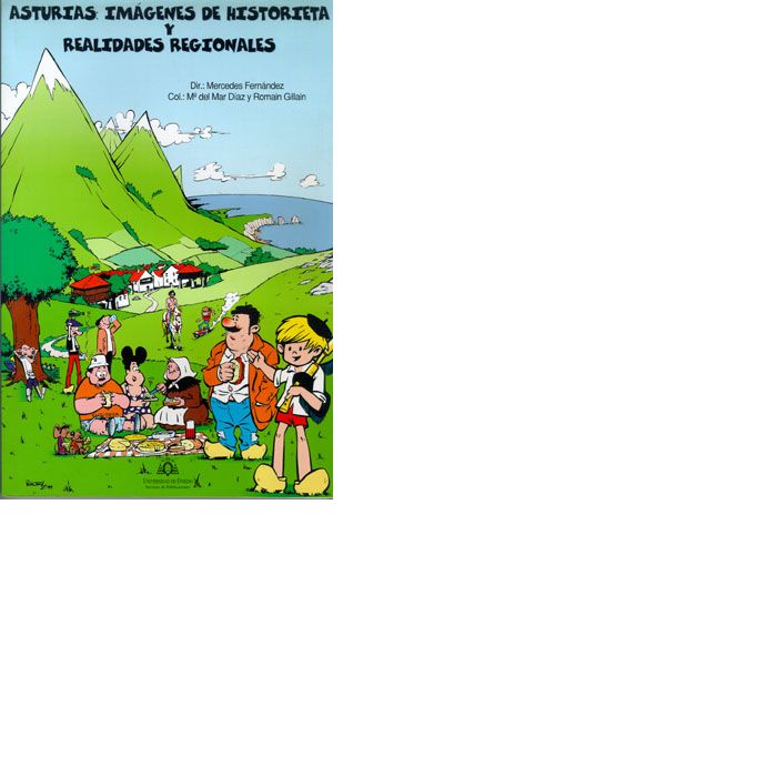 Asturias: imágenes de historieta y realidades regionales, de Fernández Menéndez | portada del libro