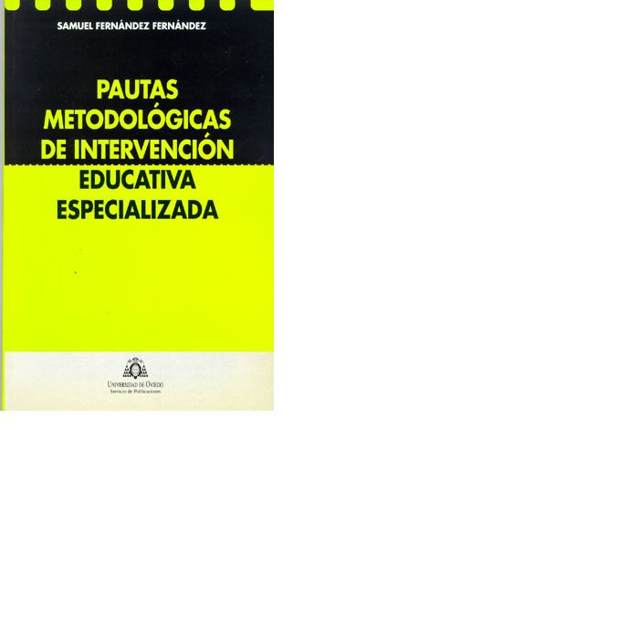 Pautas metodológicas de intervención educativa especializada, de Fernández Fernández | portada del libro