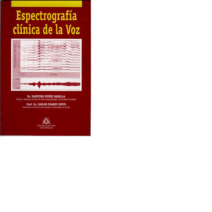 Espectrografía clínica de la voz, de Núñez Batalla | portada del libro