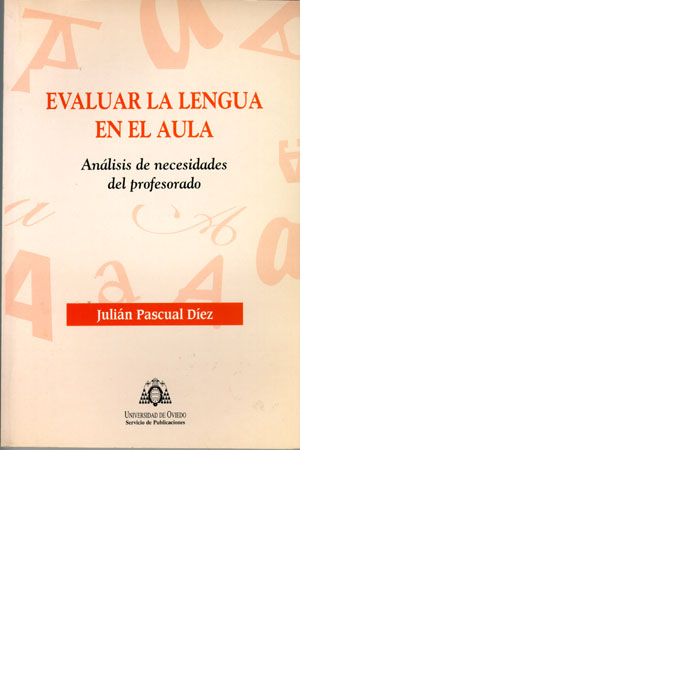 Evaluar la lengua en el aula, de Pascual Díez | portada del libro