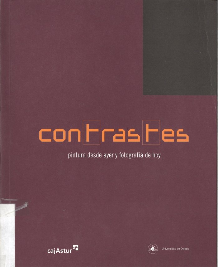 Contrastes. Pintura desde ayer y fotografía de hoy, de Barroso Villar | portada del libro
