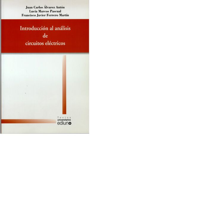 Introducción al análisis de circuitos eléctricos, de Álvarez Antón | portada del libro