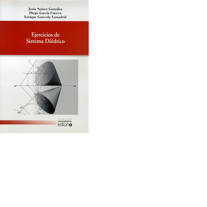 Ejercicios de sistema diédrico, de Suárez González | portada del libro