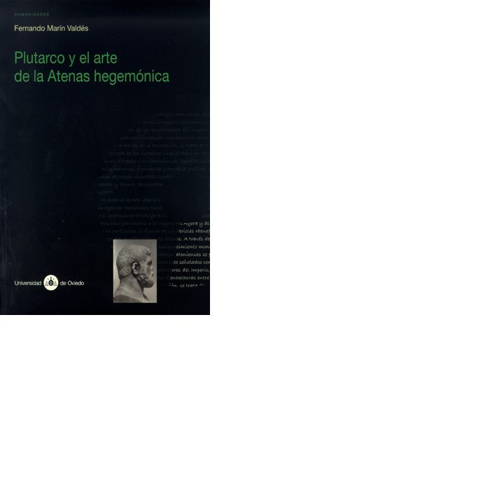 Plutarco y el arte de la Atenas hegemónica, de Marín Valdés | portada del libro
