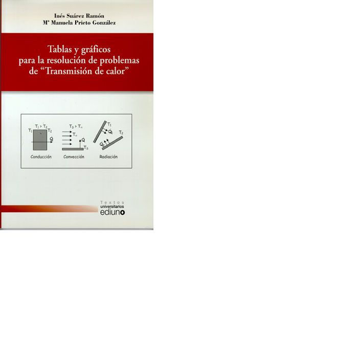 Tablas y gráficos para la resolución de problemas de Transmisión de Calor, de Prieto González | portada del libro