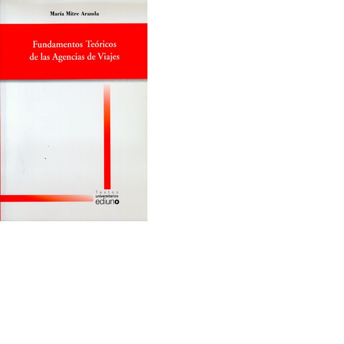 Fundamentos teóricos de las agencias de viajes, de Mitre Aranda | portada del libro
