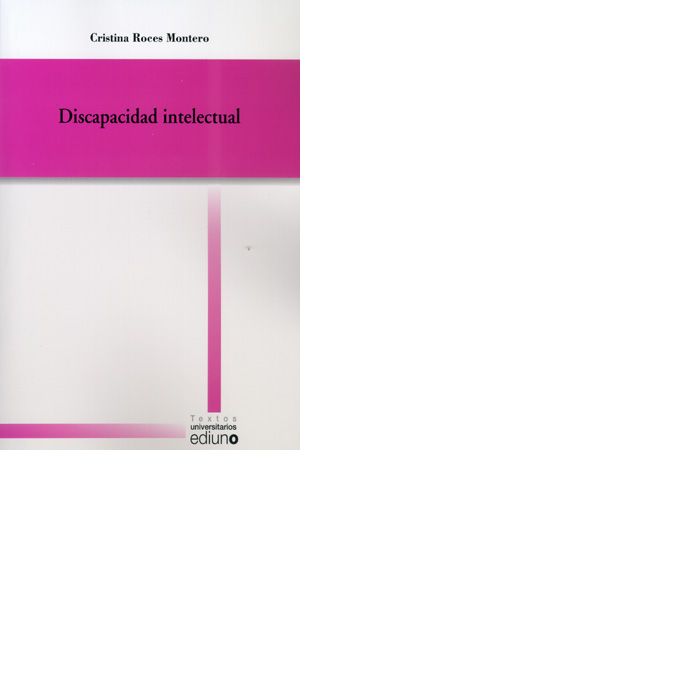 Discapacidad intelectual, de Roces Montero | portada del libro