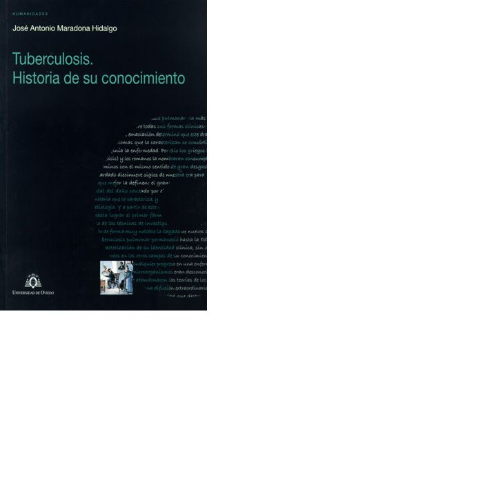 Tuberculosis. Historia de su conocimiento, de Maradona Hidalgo | portada del libro