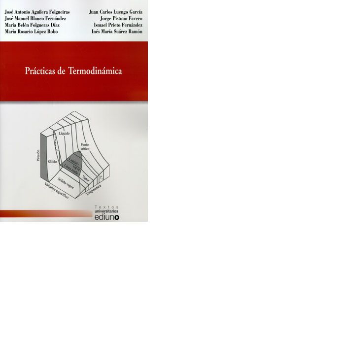 Prácticas de Termodinámica, de Pistono Favero | portada del libro