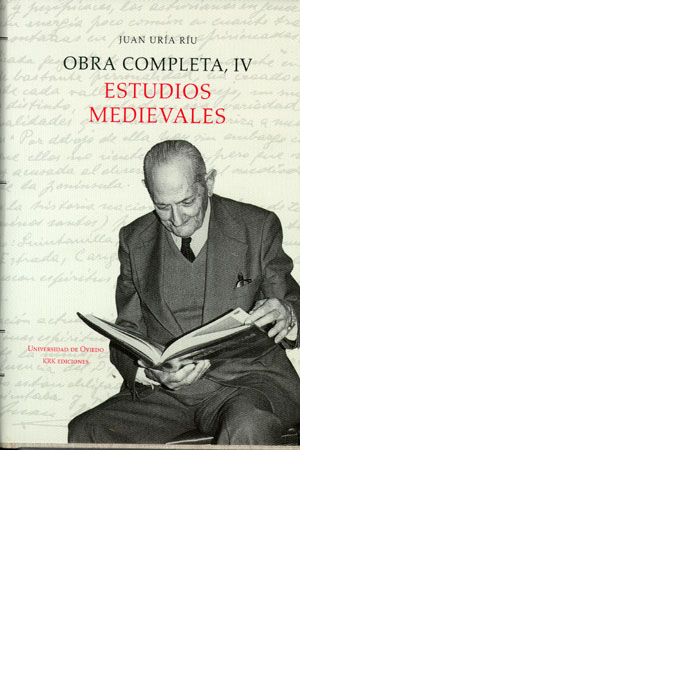 Obra completa IV. Estudios Medievales, de Uría Ríu | portada del libro
