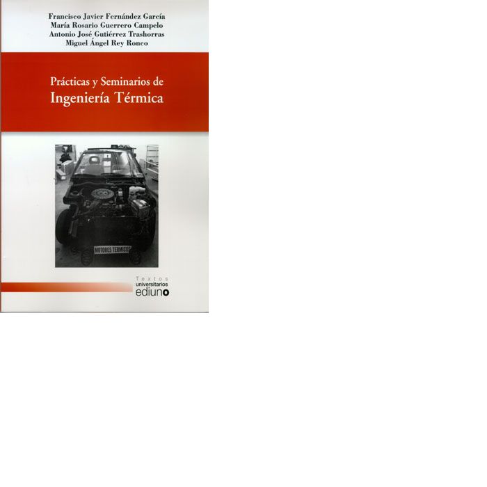 Prácticas y Seminarios de Ingeniería Térmica, de Fernández García | portada del libro