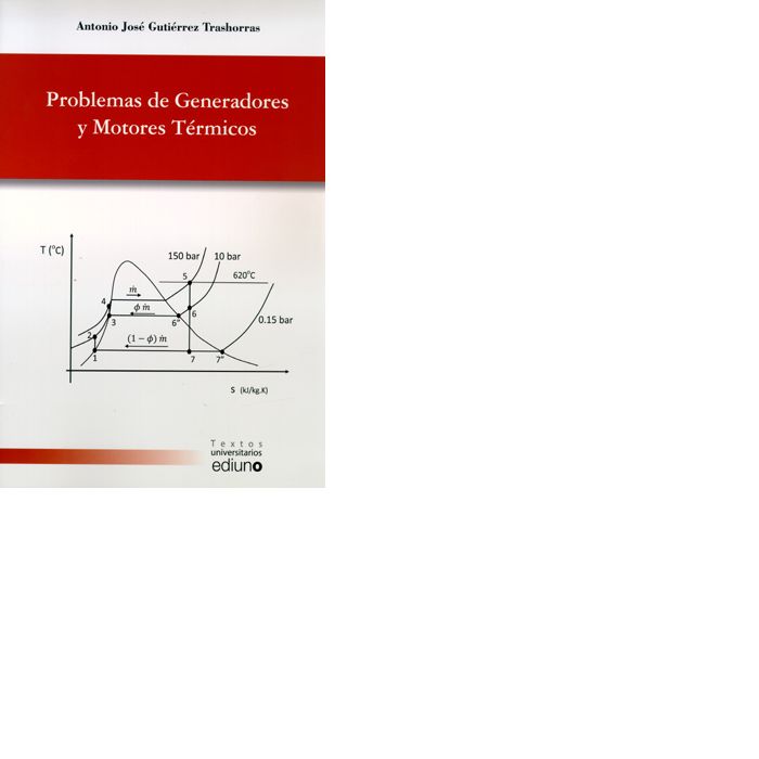 Problemas de Generadores y Motores Térmicos, de Gutiérrez Trashorras | portada del libro
