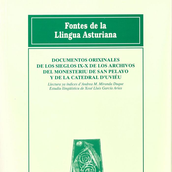Documentos orixinales de los sieglos IX-X de los archivos del monesteriu de San Pelayo y de la cated, de García Arias | porta