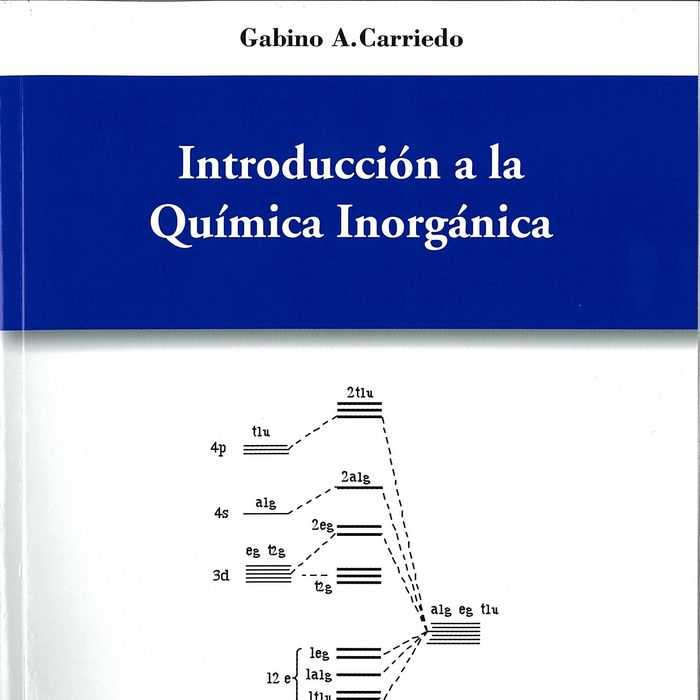 Introducción a la Química Inorgánica, de Carriedo Ule | portada del libro