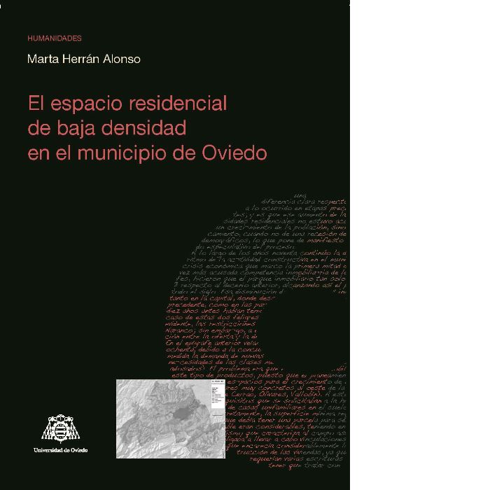 El espacio residencial de BCja densidad en el municipio de Oviedo, de Herrán Alonso, Marta | portada del libro