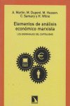 ELEMENTOS DE ANALISIS ECONOMICO-MARXISTA, de A. MARTIN | portada del libro
