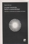 La gran transición hacia la sostenibilidad, de Roberto Bermejo | portada del libro
