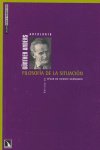 Filosofía de la situación, de Edición de César de Vicente, Günter Anders | portada del libro
