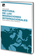 Historia de las migraciones internacionales., de Josep Lacomba | portada del libro