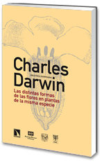 Las distintas formas de las flores en plantas de la misma especie, de CHARLES DARWIN | portada del libro