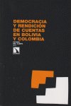 Democracia y rendición de cuentas en Bolivia y Colombia, de Esther del Campo | portada del libro