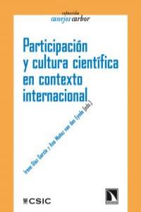Participación y cultura científica en contexto internacional, de Díaz García, Irene | portada del libro