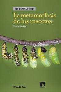La metamorfosis de los insectos, de XAVIER BELLéS | portada del libro