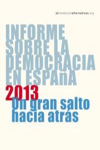 Informe sobra le democracia en España | portada del libro