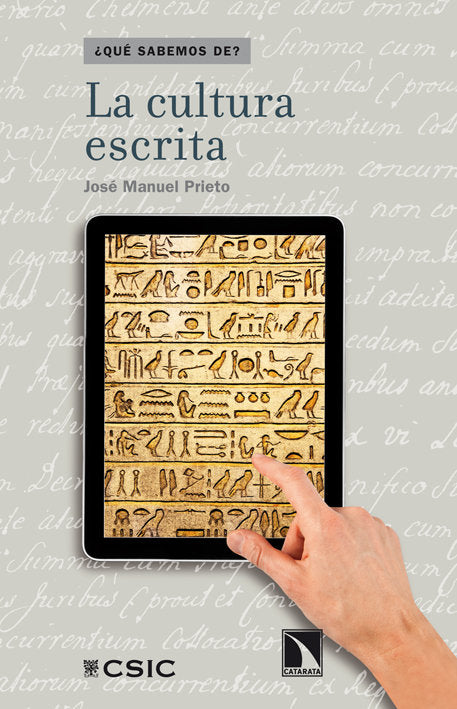 La cultura escrita, de Manuel Prieto, José | portada del libro