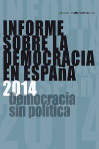 Informe sobra la democracia en España | portada del libro