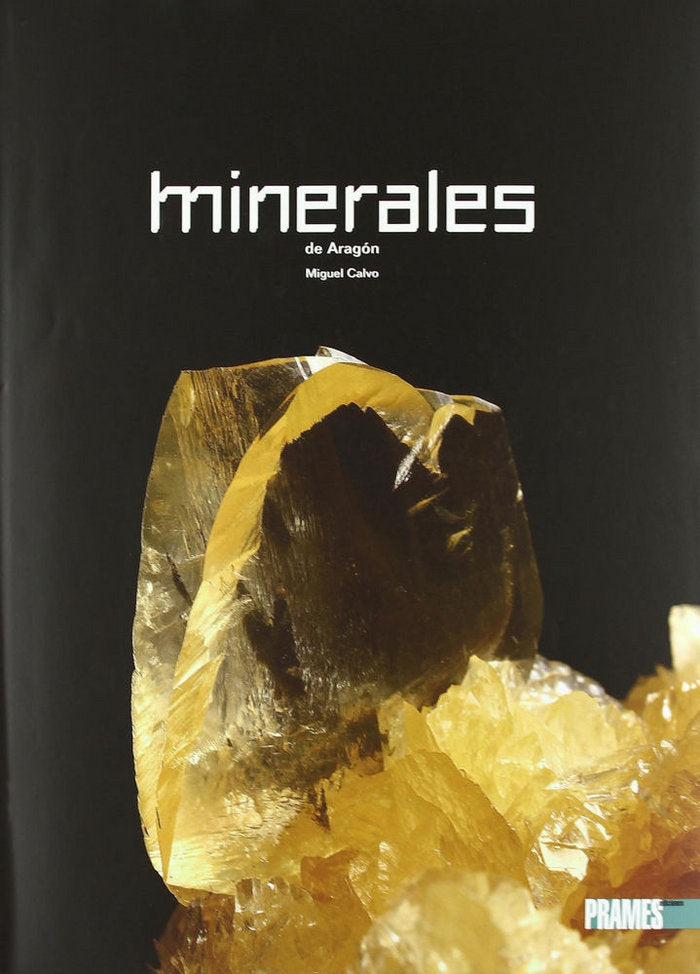 Minerales de Aragón, de CALVO REBOLLAR | portada del libro
