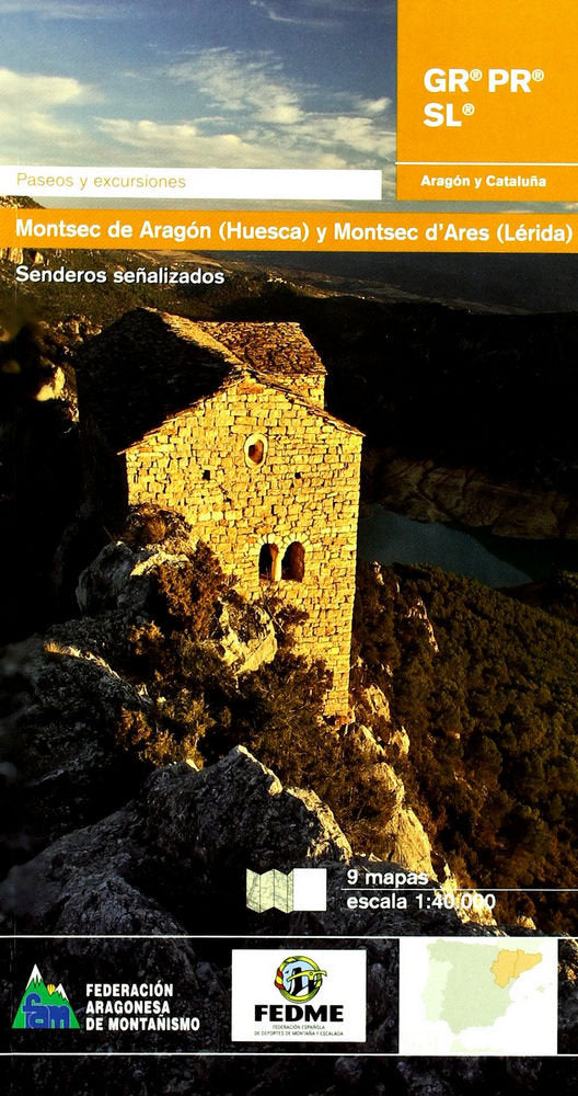 PASEOS Y EXCURSIONES MONTSEC DE ARAGON (HUESCA) Y MONTSEC D'ARES (LERIDA), de VVAA | portada del libro